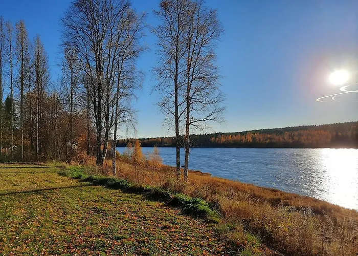 别墅 Nivanranta - On The Banks Of The Tornionjoki River 佩洛